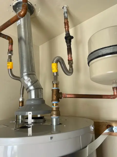 Water heater installation and plumbing repair in Summit Ridge at West Meadows